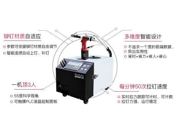 自動上料拉鉚釘機的日常保養(yǎng)[速耐鉚釘槍]